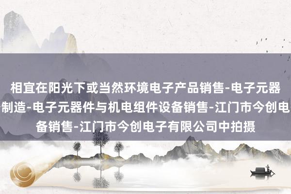 相宜在阳光下或当然环境电子产品销售-电子元器件与机电组件设备制造-电子元器件与机电组件设备销售-江门市今创电子有限公司中拍摄